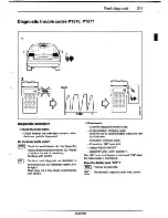 Предварительный просмотр 214 страницы Saab 9000 Service Manual