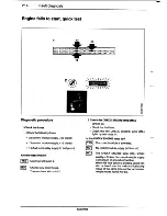 Предварительный просмотр 217 страницы Saab 9000 Service Manual