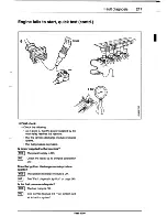 Предварительный просмотр 220 страницы Saab 9000 Service Manual