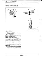 Предварительный просмотр 223 страницы Saab 9000 Service Manual