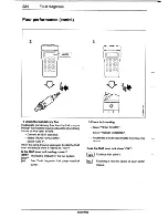 Предварительный просмотр 227 страницы Saab 9000 Service Manual