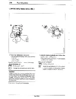 Предварительный просмотр 239 страницы Saab 9000 Service Manual