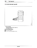 Предварительный просмотр 241 страницы Saab 9000 Service Manual