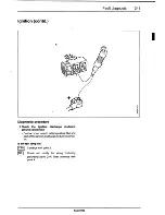 Предварительный просмотр 244 страницы Saab 9000 Service Manual