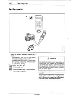 Предварительный просмотр 245 страницы Saab 9000 Service Manual