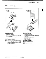 Предварительный просмотр 250 страницы Saab 9000 Service Manual