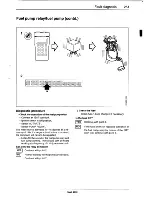 Предварительный просмотр 254 страницы Saab 9000 Service Manual