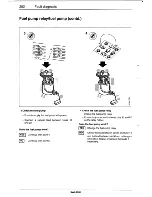 Предварительный просмотр 255 страницы Saab 9000 Service Manual