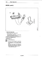 Предварительный просмотр 261 страницы Saab 9000 Service Manual