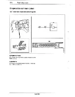 Предварительный просмотр 275 страницы Saab 9000 Service Manual