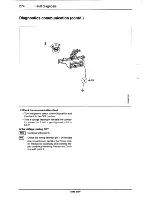 Предварительный просмотр 277 страницы Saab 9000 Service Manual