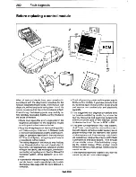 Предварительный просмотр 285 страницы Saab 9000 Service Manual