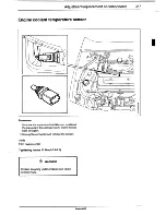 Предварительный просмотр 290 страницы Saab 9000 Service Manual