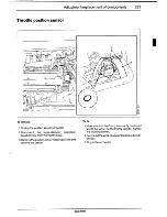 Предварительный просмотр 292 страницы Saab 9000 Service Manual