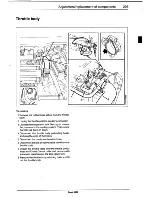 Предварительный просмотр 298 страницы Saab 9000 Service Manual