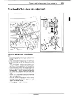 Предварительный просмотр 308 страницы Saab 9000 Service Manual