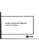 Preview for 1 page of Saab 9001994 Manual