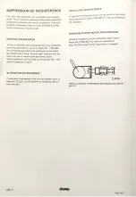 Preview for 250 page of Saab 95 1967 Service Manual