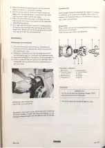 Preview for 406 page of Saab 95 1967 Service Manual