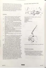 Preview for 500 page of Saab 95 1967 Service Manual