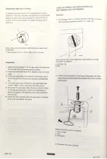 Preview for 504 page of Saab 95 1967 Service Manual