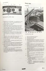 Preview for 590 page of Saab 95 1967 Service Manual