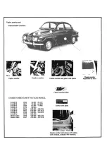 Предварительный просмотр 3 страницы Saab 95 Estate Workshop Manual