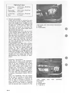 Предварительный просмотр 17 страницы Saab 99 Service Manual