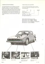 Предварительный просмотр 6 страницы Saab Sonett III Service Manual