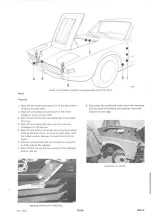 Предварительный просмотр 121 страницы Saab Sonett III Service Manual