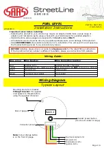 SAAS StreetLine Series Installation Instructions preview