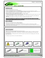 Preview for 4 page of SAB Heli Division Goblin 770 Competition Manual