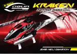 SAB Heli Division GOBLIN KRAKEN NITRO 580 Manual preview