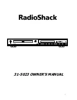 Preview for 1 page of Saba HTS-1500 Owner'S Manual