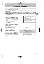 Предварительный просмотр 9 страницы Saba M 8521E User Manual