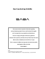 Saba MG-16 User Manual предпросмотр