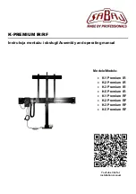 Sabaj K-1 Premium IR Assembly And Operating Manual preview