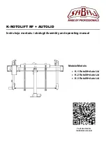 Sabaj K-1 Rotolift+AutoLid Assembly And Operating Manual preview