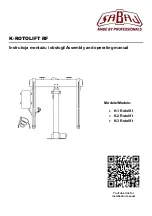 Preview for 1 page of Sabaj K-1 Rotolift Assembly And Operating Manual