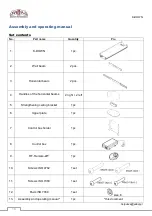 Preview for 16 page of Sabaj K-DOWN Assembly And Operating Manual