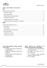 Preview for 2 page of Sabaj MOBILIFT ECO 650 Assembly And Operating Manual