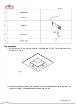 Предварительный просмотр 14 страницы Sabaj WP-560 Assembly And Operating Manual