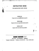 SABB MOTOR 2HSP Instruction Book preview