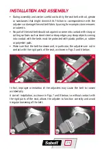 Preview for 25 page of Sabelt Seat belts User Manual