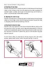 Preview for 35 page of Sabelt Seat belts User Manual