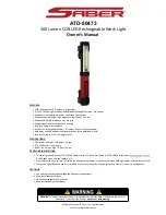 Saber Compact ATD-80473 Owner'S Manual preview