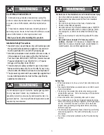 Предварительный просмотр 3 страницы Saber Compact K00SB1814 Assembly   & Product Manual