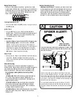 Предварительный просмотр 5 страницы Saber Compact K00SB1814 Assembly   & Product Manual