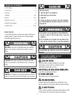 Preview for 2 page of Saber Compact K00SB1817 Product Manual