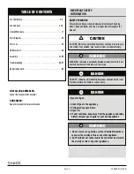 Preview for 2 page of Saber Compact R52SC0421 Product Manual